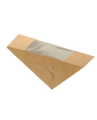 Упаковка для сэндвичей 13 х 13 х 4 см арт. СМЛ-194070-1-СМЛ0001415623