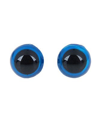 Глаза винтовые с заглушками, полупрозрачные, набор 4 шт, цв голубой, размер 1 шт 1,3*1,3 см арт. СМЛ-23821-1-СМЛ1502734