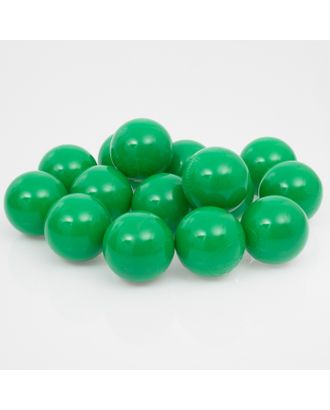 Шарики для сухого бассейна с рисунком, диаметр шара 7,5 см, набор 500 штук, цвет зелёный арт. СМЛ-43039-1-СМЛ0001512993