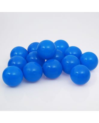 Шарики для сухого бассейна с рисунком, диаметр шара 7,5 см, набор 500 штук, цвет синий арт. СМЛ-43040-1-СМЛ0001512994