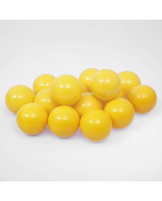 Шарики для сухого бассейна с рисунком, диаметр шара 7,5 см, набор 500 штук, цвет жёлтый арт. СМЛ-43041-1-СМЛ0001512995
