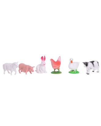 Набор животных «Моя ферма», 6 фигурок арт. СМЛ-44287-1-СМЛ0001533638