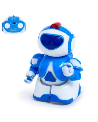 Робот радиоуправляемый «Минибот», световые эффекты, цвет синий арт. СМЛ-98728-1-СМЛ0001588233