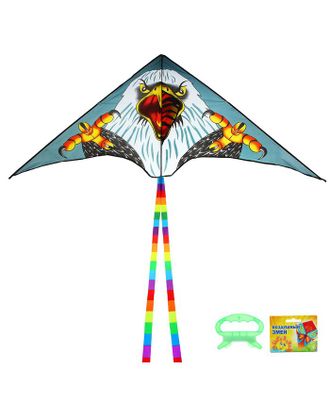Воздушный змей «Орёл», с леской арт. СМЛ-136324-1-СМЛ0001675695