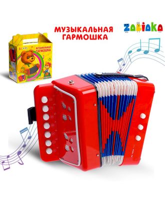Музыкальная игрушка «Гармонь», детская арт. СМЛ-101949-1-СМЛ0001767373