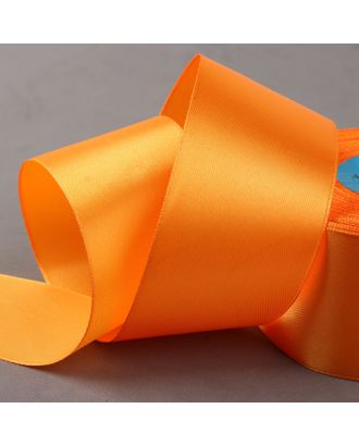 Лента атласная, 50 мм × 33 ± 2 м, цвет оранжевый №021 арт. СМЛ-44612-1-СМЛ0001814304