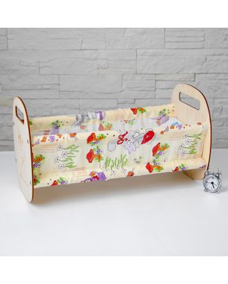 Кроватка «Люлька», с текстилем арт. СМЛ-44906-1-СМЛ0001943168