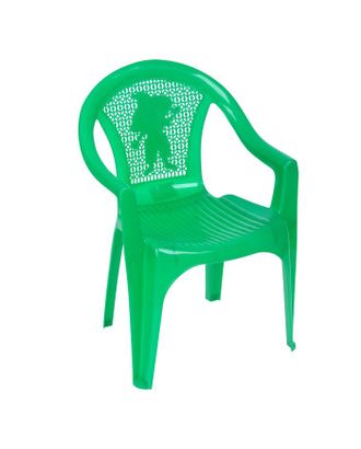 Кресло детское, 380х350х535 мм, цвет зелёный арт. СМЛ-45093-1-СМЛ0002003795