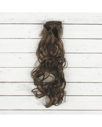 Купить Волосы - тресс для кукол "Кудри" длина волос 40 см, ширина 50 см, №8 арт. СМЛ-3066-1-СМЛ2103458 оптом в Новочеркасске