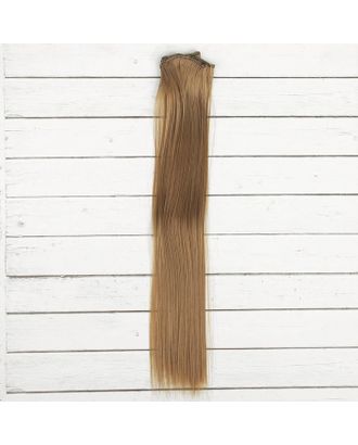 Купить Волосы - тресс для кукол "Прямые" длина волос 40 см, ширина 50 см, №18 арт. СМЛ-3078-1-СМЛ2103471 оптом в Новочеркасске