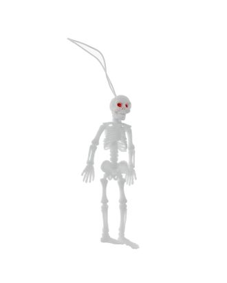 Прикол резиновый «Скелет», цвет белый арт. СМЛ-47191-1-СМЛ0002306682
