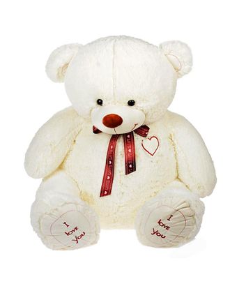 Мягкая игрушка «Медведь Феликс», 120 см, цвет белый арт. СМЛ-100499-2-СМЛ0002325971