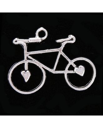 Декор металл для творчества "Велосипед с сердцами" (А15503) 2,4х3,1 см арт. СМЛ-30650-1-СМЛ2351709