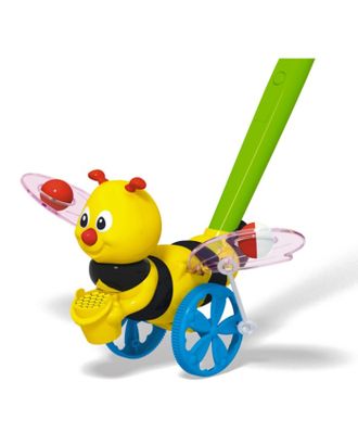 Каталка «Пчёлка», длина ручки 47 см. арт. СМЛ-46465-1-СМЛ0002399528