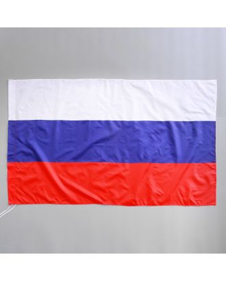 Флаг России 90х145 см, полиэстер арт. СМЛ-44810-1-СМЛ0000261023
