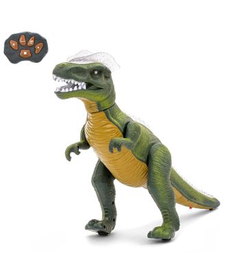 Динозавр радиоуправляемый T-Rex, световые и звуковые эффекты, работает от батареек арт. СМЛ-51050-1-СМЛ0002611575