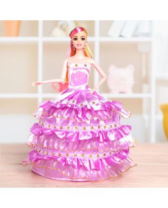 Кукла модель шарнирная «Анна» в пышном платье, МИКС арт. СМЛ-52185-1-СМЛ0002677593