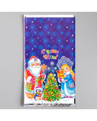 Пакет подарочный "Новогодние чудеса", 20 х 35 см арт. СМЛ-49143-1-СМЛ0002737840