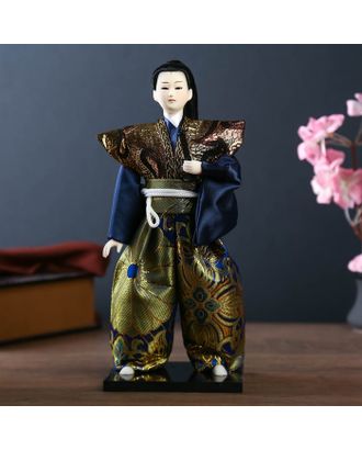 Кукла коллекционная "Самурай с мечом" 30х12,5х12,5 см арт. СМЛ-84852-1-СМЛ0002749654