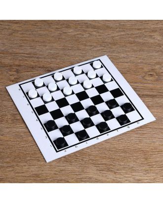 Настольная игра 2 в 1 "Надо думать": шашки, нарды арт. СМЛ-50140-1-СМЛ0002821307