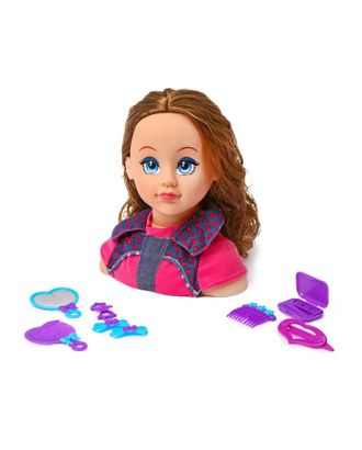Кукла-манекен для создания причёсок «Карина» с аксессуарами арт. СМЛ-141140-1-СМЛ0002829733