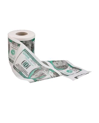 Туалетная бумага 100 долларов" арт. СМЛ-105537-1-СМЛ0000287929