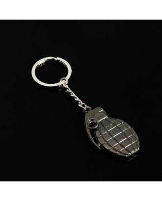 Брелок для ключей Cartage, граната, металл, хром арт. СМЛ-176225-1-СМЛ0003043498