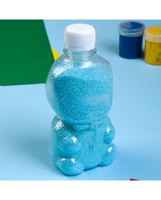 Купить Песок цветной в бутылках "Голубой" 500 гр МИКС арт. СМЛ-7997-1-СМЛ3222990 оптом в Череповце