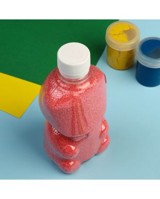 Купить Песок цветной в бутылках "Красный" 500 гр арт. СМЛ-8000-1-СМЛ3222994 оптом в Череповце
