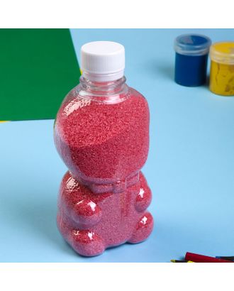 Купить Песок цветной в бутылках "Розовый" 500 гр МИКС арт. СМЛ-8002-1-СМЛ3222996 оптом в Череповце