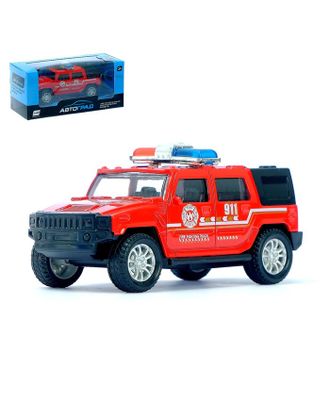 Машина металлическая «Пожарная служба», масштаб 1:43, инерция арт. СМЛ-59115-1-СМЛ0003232591