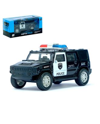 Машина металлическая «Полицейский джип», масштаб 1:43, инерция арт. СМЛ-59117-1-СМЛ0003232593