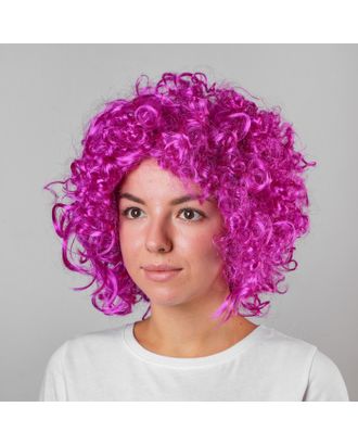Карнавальный парик «Объёмный», цвет фиолетовый, 120 г арт. СМЛ-49353-1-СМЛ0000331641