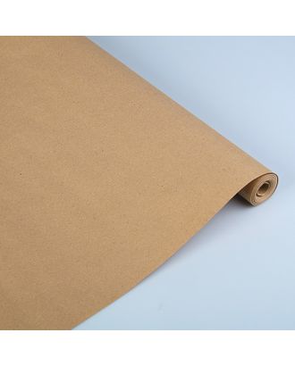 Бумага упаковочная крафт без печати, 70 г/м2, 0,72 х 10 м арт. СМЛ-55111-1-СМЛ0003341675