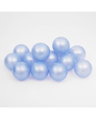 Набор шаров для сухого бассейна 500 шт, цвет: голубой перламутр арт. СМЛ-111538-1-СМЛ0003387683