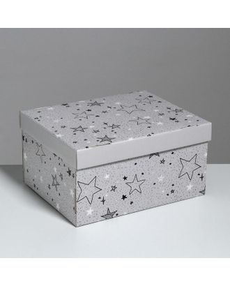Складная коробка «Звёздные радости», 31,2 х 25,6 х 16,1 см арт. СМЛ-56282-1-СМЛ0003425493