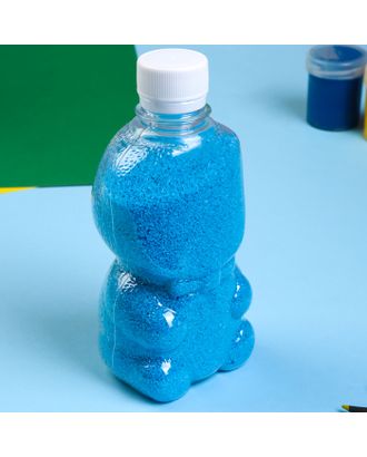 Купить Песок цветной в бутылках "Синий" 500 гр МИКС арт. СМЛ-10382-1-СМЛ3445619 оптом в Череповце