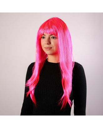 Карнавальный парик «Блеск», цвет розовый арт. СМЛ-55990-1-СМЛ0003467287