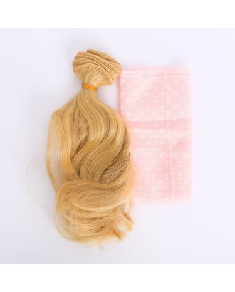 Купить Волосы‒тресс для кукол «Яркое солнце» набор для декора, 25 × 150 см арт. СМЛ-26332-1-СМЛ3551436 оптом в Новочеркасске