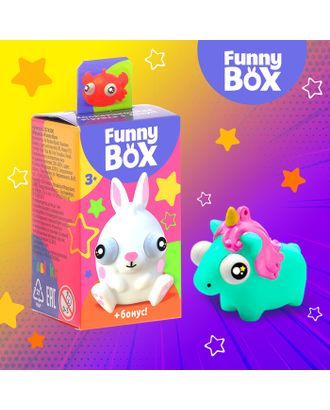 Игровой набор Funny Box «Зверюшки»: карточка, фигурка, лист наклеек арт. СМЛ-61863-1-СМЛ0003574500