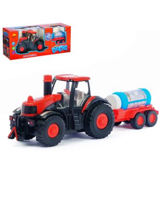 Трактор «Фермер», с мыльными пузырями, работает от батареек, свет и звук арт. СМЛ-59383-1-СМЛ0003576237