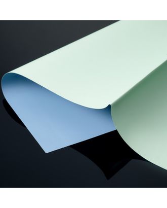 Пленка матовая двухсторонняя "Вуаль",зелёный - голубой, 60 х 60 см арт. СМЛ-100122-1-СМЛ0003638228