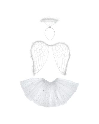 Карнавальный набор «Ангел», 3 предмета: крылья, юбка, ободок арт. СМЛ-63894-1-СМЛ0003740624