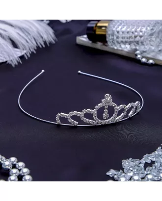Купить Диадема для волос "Блум" 3,5 см арт. СМЛ-36737-1-СМЛ0003784205 оптом в Казахстане