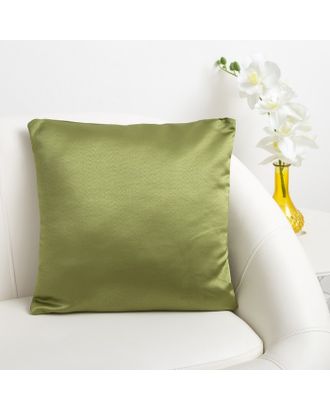 Декоративная подушка «Этель» 40×40 см Дамаск AMBER SOLID, 100% п/э арт. СМЛ-24394-5-СМЛ3788433