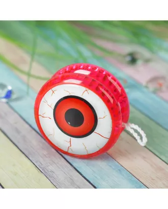 Купить Йо-йо, спирали Йо-Йо световой «Глаз», цвета МИКС арт. СМЛ-63542-1-СМЛ0003904584 оптом в Казахстане