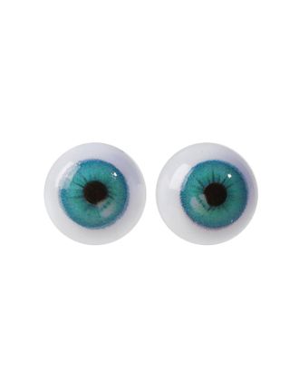 Глаза винтовые с заглушками, набор 10 шт, размер 1 шт: 1 см арт. СМЛ-15792-1-СМЛ3914667