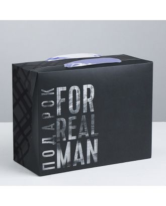 Пакет—коробка «Подарок», 23 × 18 × 11 см арт. СМЛ-64466-1-СМЛ0003929643