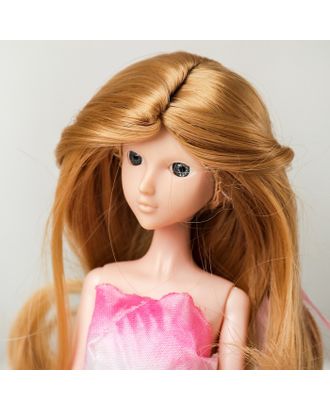 Волосы для кукол "Волнистые с хвостиком" размер маленький, цвет 18 арт. СМЛ-16169-1-СМЛ3934323