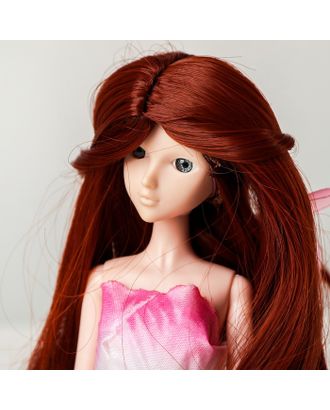 Волосы для кукол "Волнистые с хвостиком" размер маленький, цвет 350 арт. СМЛ-16174-1-СМЛ3934328